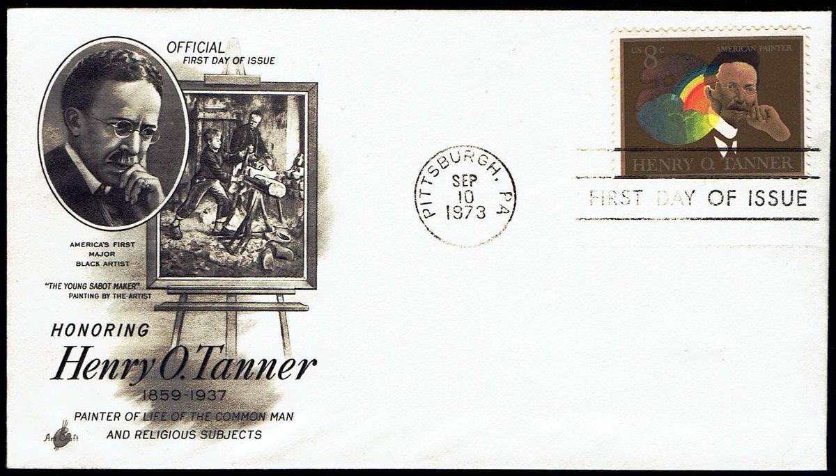 westfourthblvd's tweet image. US 1486 Henry O. Tanner 1973 Artcraft First Day Cover 1486-2 tuppu.net/8333c07b #MyNewTag #VicsStamps #Etsy #FirstDayOfIssue