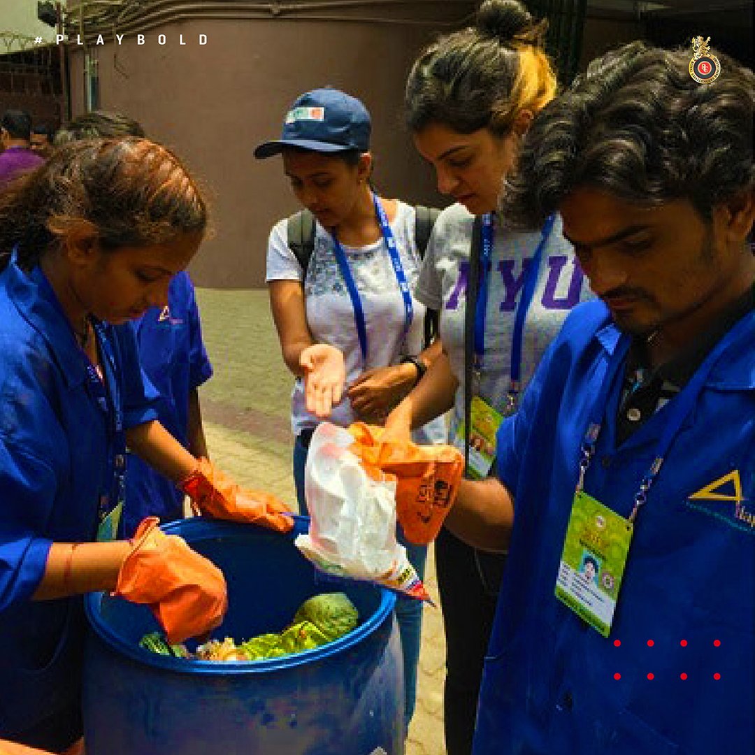 RCBTweets's tweet photo. Did you know the green jerseys worn for the RCB Green Games are made of recycled plastic? The jersey is a symbol of our promise to #GoGreen and our way of stepping up to save the planet. This Recycling day, let’s take a vow to do our bit. We are #GameForGreen 💚 #PlayBold https://t.co/ms0yJm5H4K