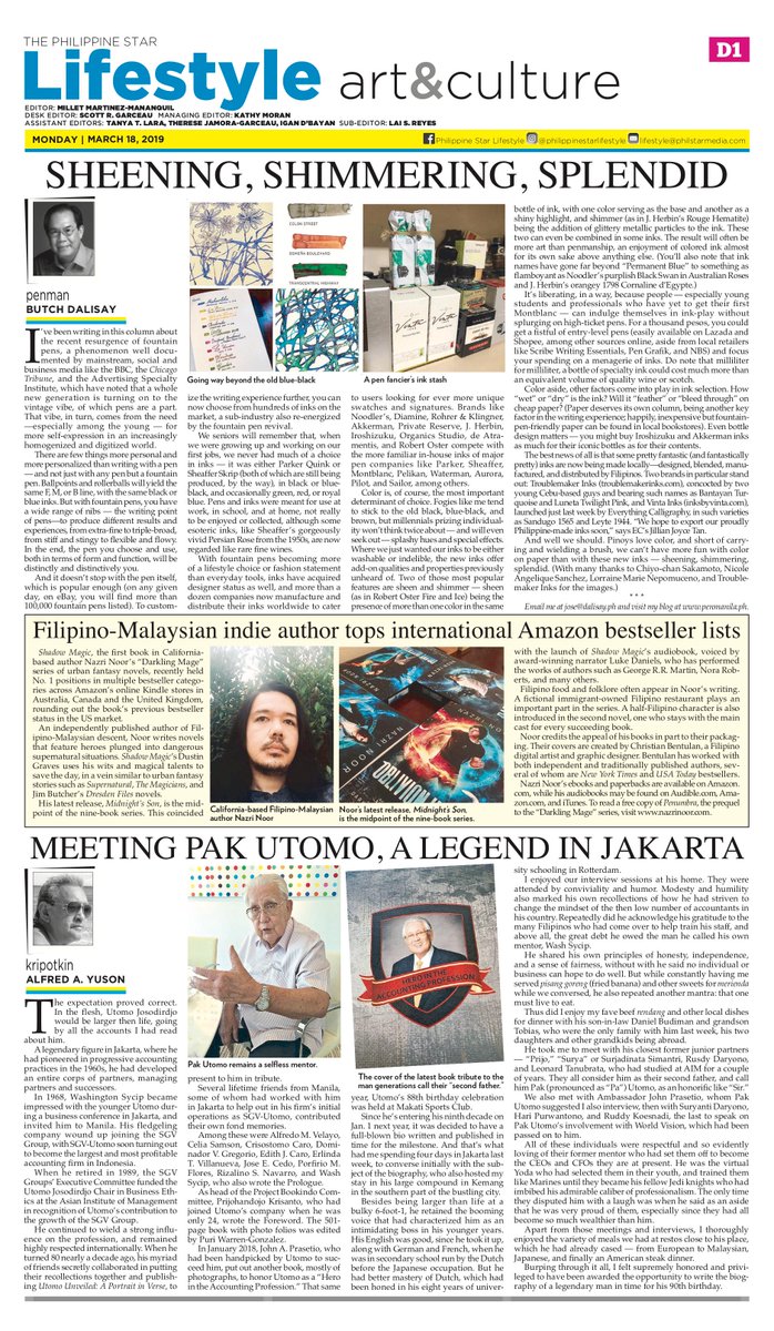 Yes ma'am, we made the papers today. Thank you <a href="/PhilippineStar/">The Philippine Star</a>! 🌟