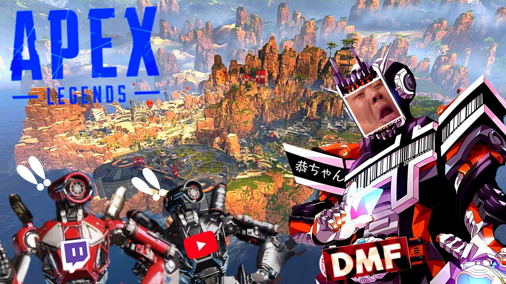 ぼのぼのdmf No Twitter Dmfサムネ部より提出させて頂きます 枚のネタは 今放送中の仮面ライダージオウからです 枚目は クラッチさんをウォズと言うキャラにしてます 枚目は 恭ちゃんが動画で持っていたのを見てtwitch宣伝も兼ねたものです