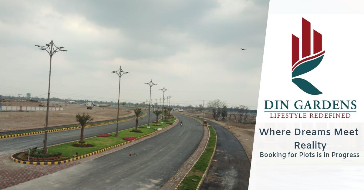 DinGardens's tweet photo. At Din Gardens, our #development plans are #formulated in #accordance with the most #advanced guidelines believing that #basic necessities can be met in #style. Booking for Plots is in Progress.

#DinGarden #Property #Gas #PlayGrounds #Electricty #Security #BoundryWall https://t.co/TlaKJUhzYH
