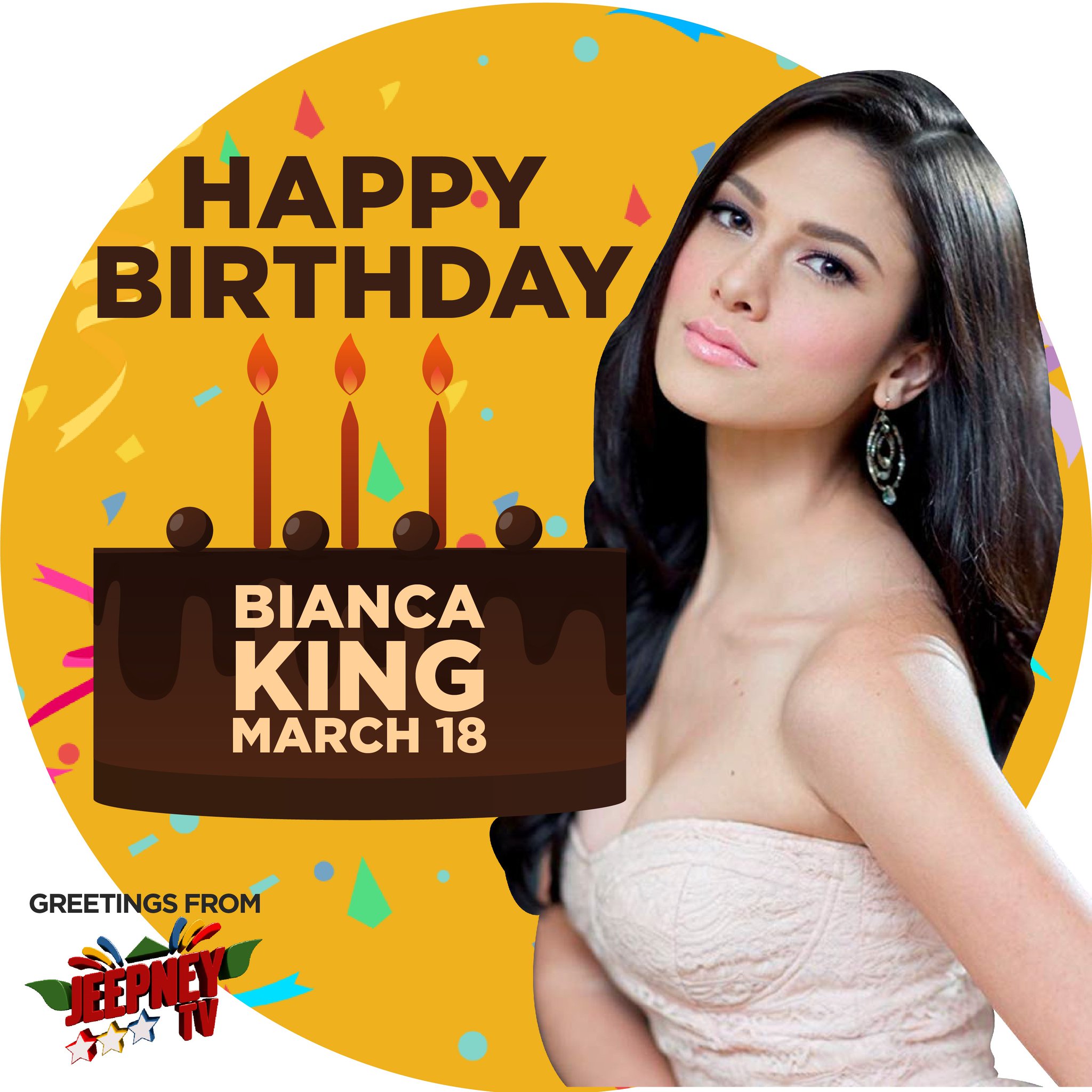 Happy Birthday,  From 