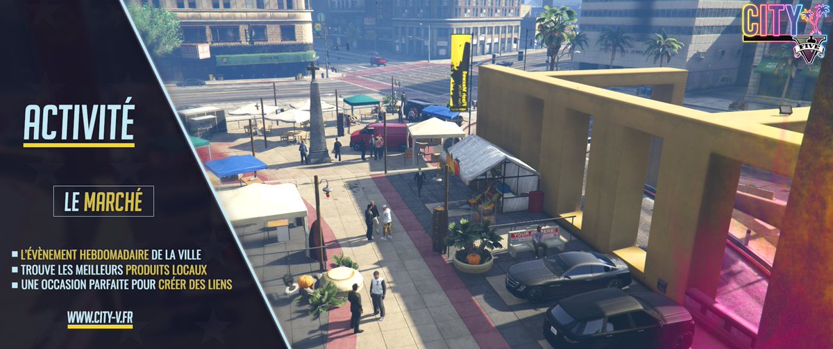 CityV_RP's tweet photo. Ce soir on oublie pas, on fait ses petites provisions pour la semaine tel un écureuil🐿️! On annule le souper chez mamie ou l'anniversaire de la petite nièce de 2 ans ! #JePeuxPasJaiMarché
#CityV #GTARoleplay #GTAVRP #GTARP #Marché #GTAEvent #Event https://t.co/XJ7LlOIy0w