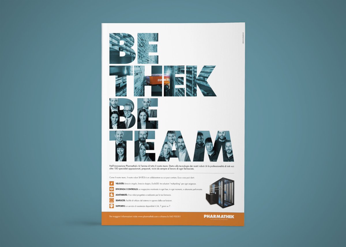 Intelligenza artificiale, persone reali. Nasce il nuovo progetto di comunicazione #Pharmathek firmato <a href="/clabcom/">Clab Comunicazione</a> unicomitalia.org/intelligenza-a… #Automation #pharmacy #farmacia #automationtechnologies