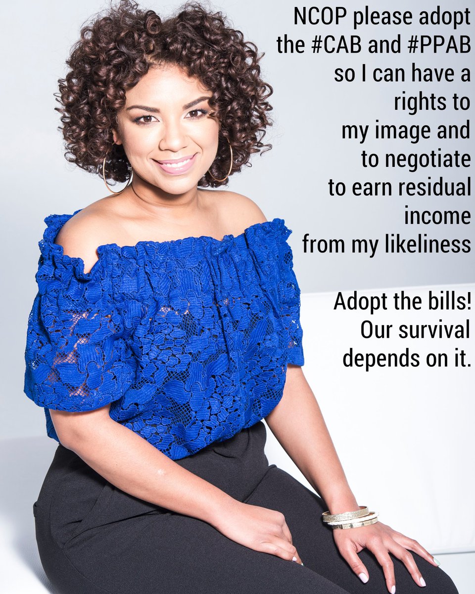 NCOP please adopt the #CAB and #PPAB so I can have a rights to my image and to negotiate to earn residual income from my likeliness
Adopt the bills! Our survival depends on it.
#IAmActorSA
#PMAforPPAB
#PMAforCAB
#SAGAforPPAB

<a href="/ThePMA_SA/">ThePMA</a> <a href="/SAGActors/">South African Guild of Actors</a>
<a href="/SagaChairman/">SAGA Chairman</a> <a href="/Viclectic/">Viclectic Artists</a>