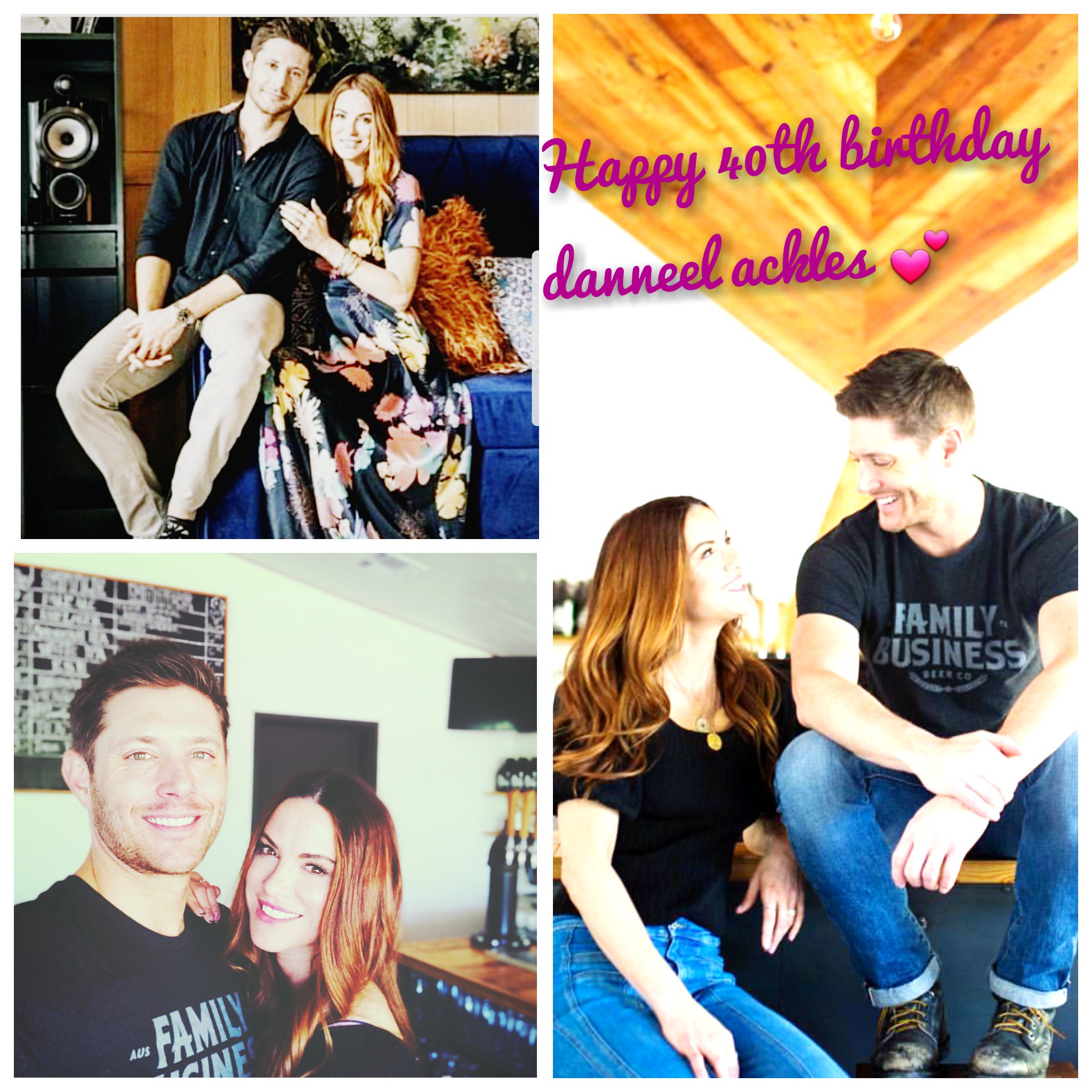 Happy 40th birthday danneel ackles I hope you enjoying today love you so much     