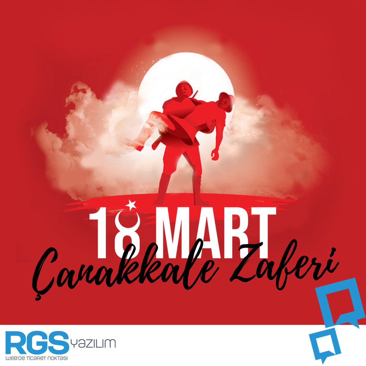 rgsyazilim's tweet photo. Çanakkale Zaferinin 104. Yıldönümünde bu güzel vatanımız için canlarını feda eden aziz şehitlerimizi rahmet,minnet ve özlemle anıyoruz... #18mart #18martcanakkalezaferi #18martsehitlerianmagunu https://t.co/5wPEv264bf