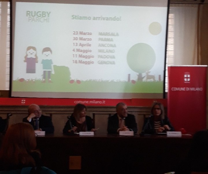 CozzaPa's tweet photo. Pronti a partire con Rugby nei parchi! #partnerdivita https://t.co/VFkmL8q6uX