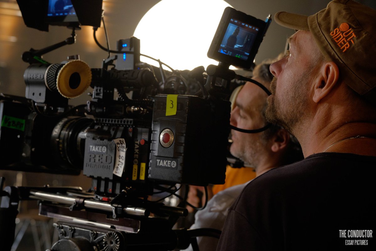 EssayPictures's tweet photo. Behind the scene of #TheConductor

Now available to watch in HD on iTunes https://t.co/jZafafioQj

"a masterful and opulent piece to be swept away by." UKFilmReview

“Intriguing and unpredictable. “ Utah Film Festival

#SupportIndieFilm #classicalmusic #orchestra https://t.co/0BbWvb001y