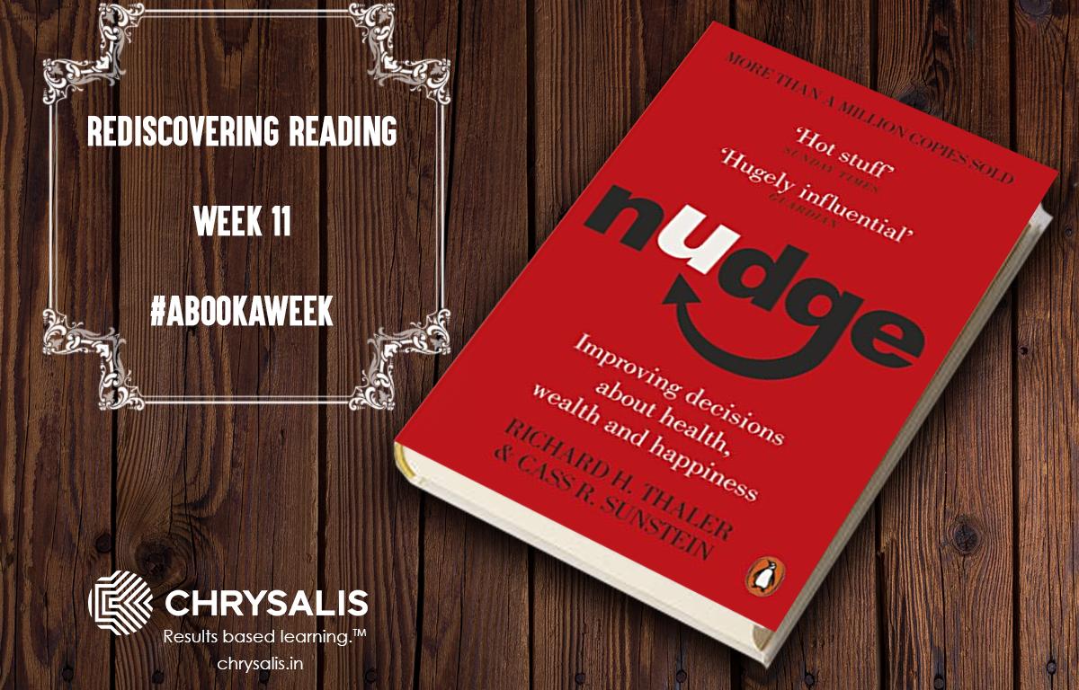 Continuing with “Nudge” by Cass Sunstein ( @CassSunstein) and Richard Thaler (@R_Thaler) as my book for 11th week for #ABookAWeekChallenge. The book is an engaging and insightful journey into the human mind, suggesting how most humans don’t take decisions the way they’re (1/2)