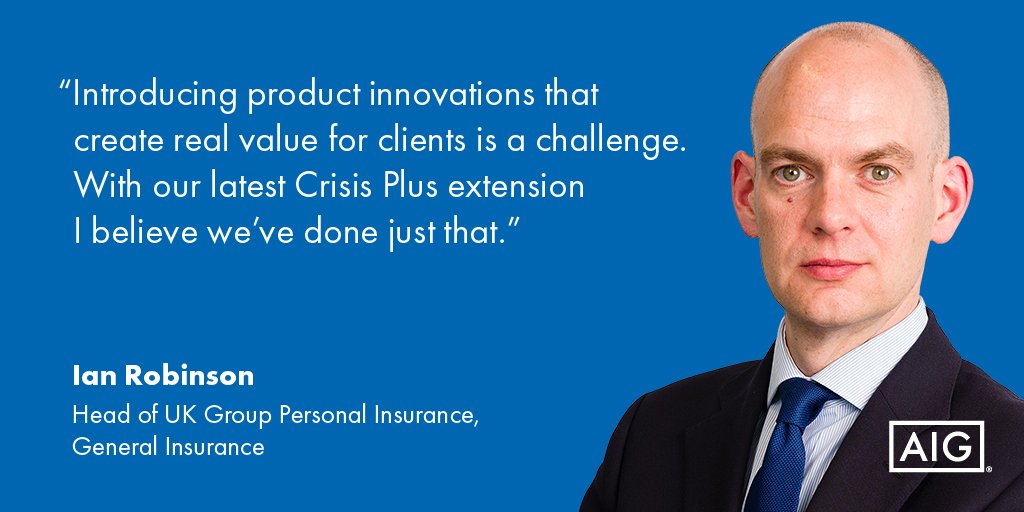 AIGemea's tweet photo. ‘It’s not every day you introduce an enhancement that helps our clients keep their people safer. This Crisis Plus extension will resonate with businesses serious about protecting their people’
https://t.co/Mhb9Q8E3Lb
#travelinsurance #businesstravel #peoplerisks https://t.co/I3trjt7Tuc