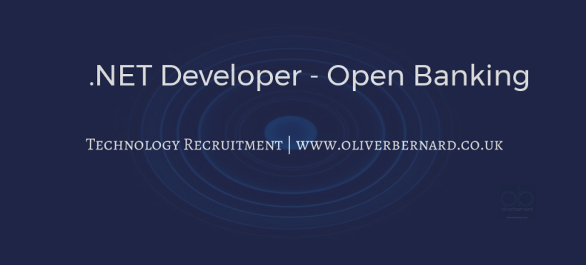.NET Developer - Open Banking #oliverbernard tinyurl.com/y6mxlwhf