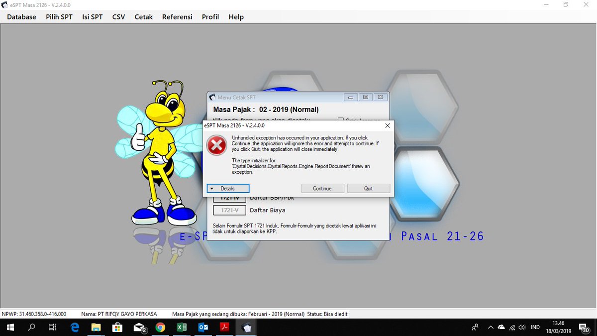 min <a href="/kring_pajak/">#PajakKitaUntukKita</a> saya mau preview spt 21 masa di e-spt tidak bisa dan muncul seperti ini. trims