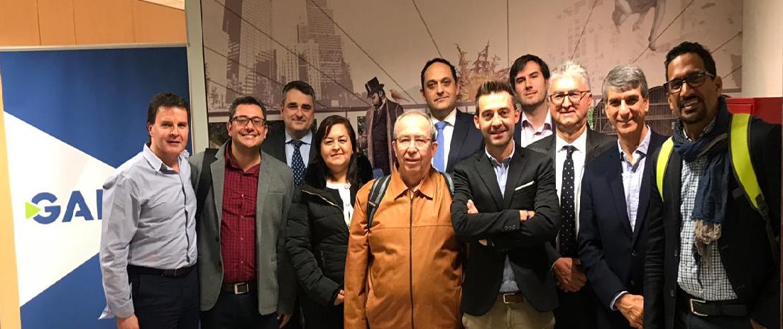 GCON4Group's tweet photo. Representatives of #universities of Cali visited Bilbao to seek synergies of educational collaboration with universities of the Basque Country and #GCON4 took the opportunity to present them the leading #ERP solution #Unit4BusinessWorld. #Unit4 #Agressohttp://ow.ly/Xxya30o1Pez https://t.co/5mLcu4u042