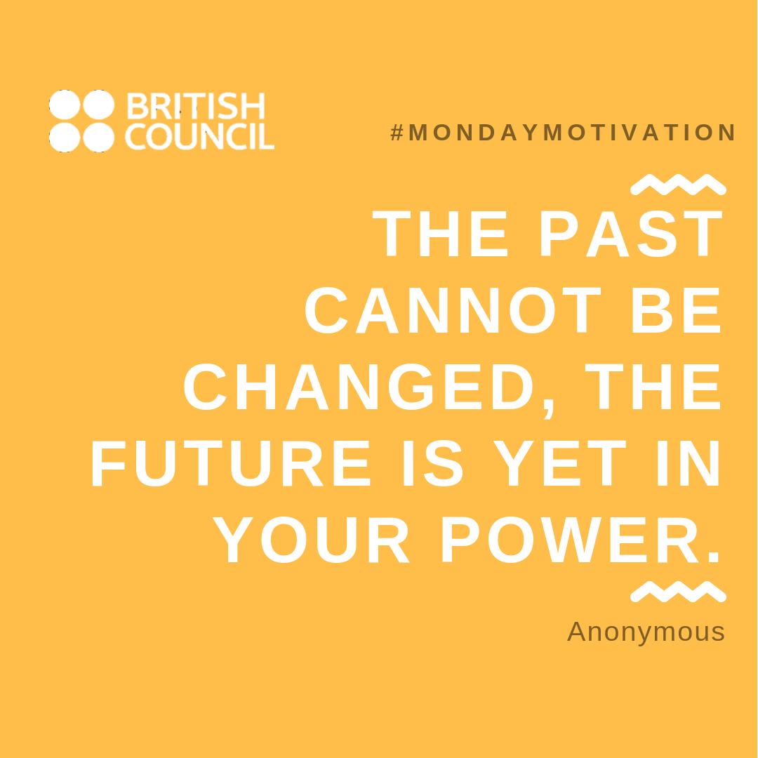 ngBritish's tweet image. Leave the past behind, focus on the future #MondayMotivation