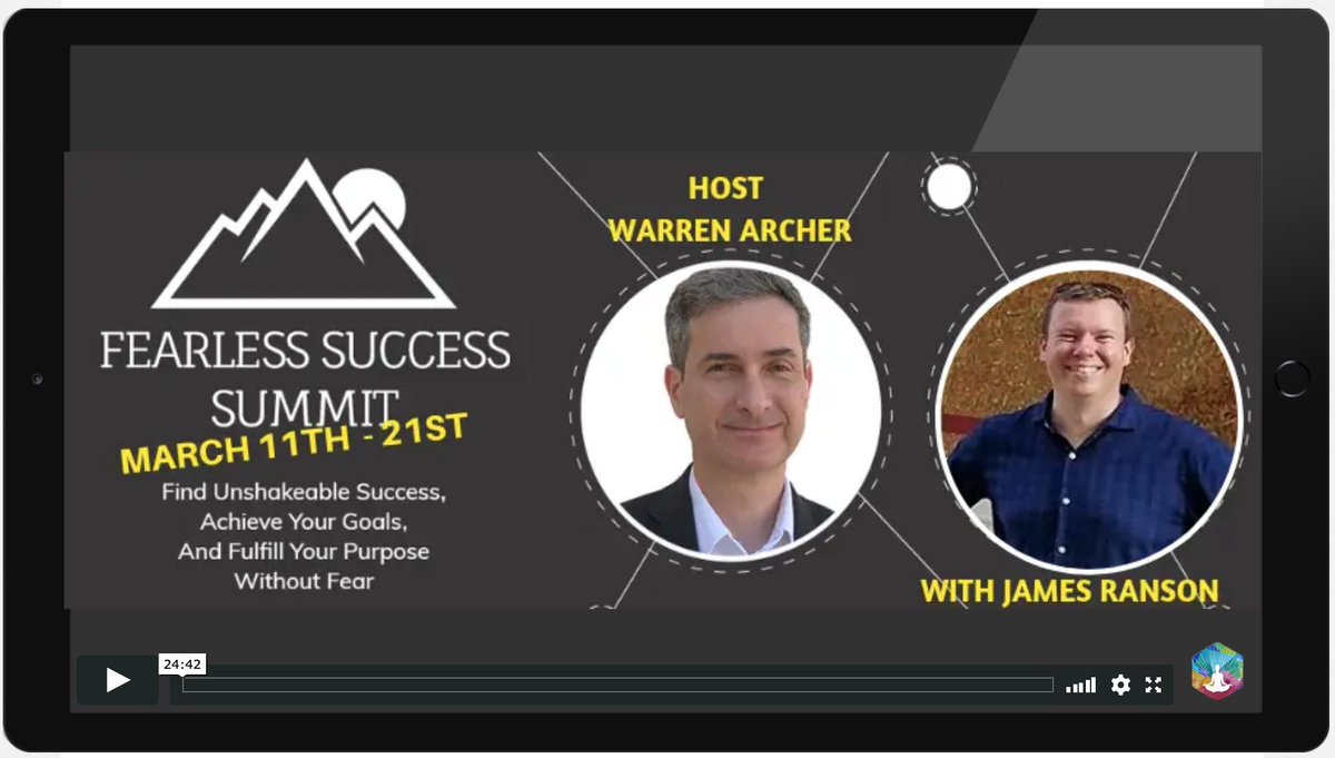 James Ranson talks about how to not write a crappy book at the Online Fearless Success Summit for Authors. (Available Until Thursday, March 21.)
Register for free now: FearlessSuccessSummit.com
#writers #authors #success #selfpublishing
