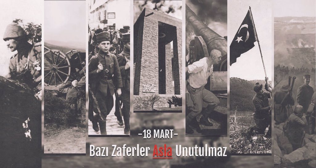 Onlar tarihi kalemle değil, kanlarıyla yazdılar.

 #ÇanakkaleGeçilmez
#18martcanakkalezaferi