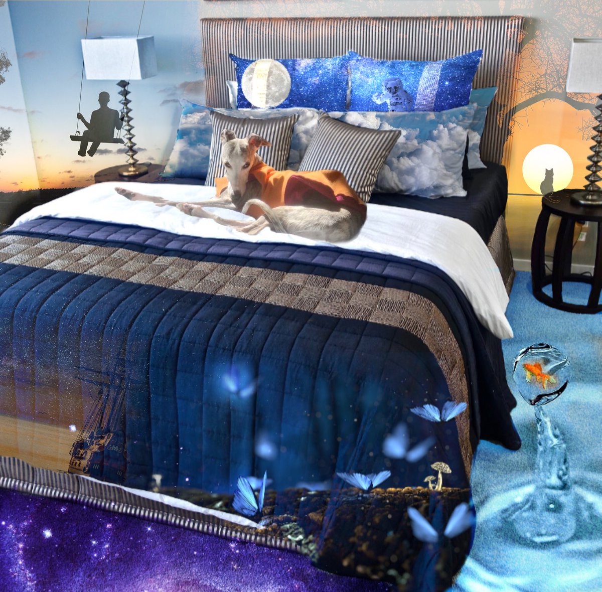 LilShopOPuppers's tweet photo. @KarenTSmith @kclemson Dream bed #lilshop https://t.co/xsYhNVdGaf