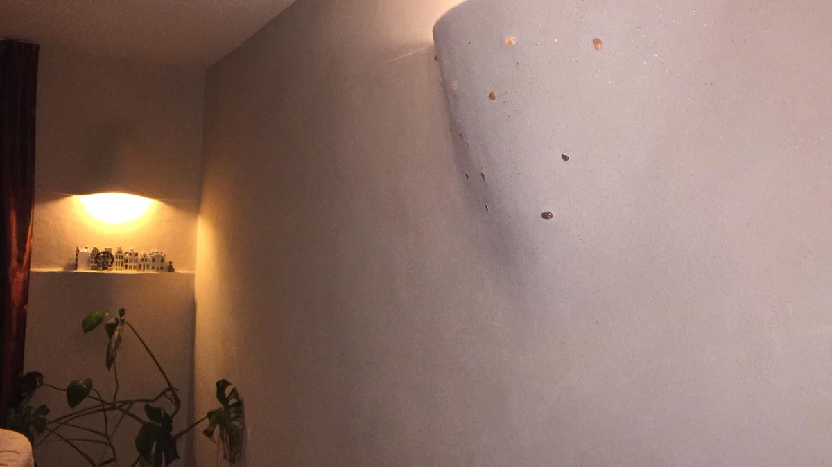 Tierrafino's tweet photo. Nice organic forms. 
All possible with Tierrafino Clay.
@leembouwNL 
#tierrafinoclayexpert
#interior 
#clay
#tierrafino https://t.co/muNDE5UC2d