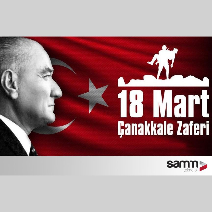 18 Mart Çanakkale Zaferimiz kutlu olsun. Başta Gazi Mustafa Kemal Atatürk olmak üzere tüm kahramanlarımızı saygı ve rahmetle anıyoruz.

#18MartÇanakkaleZaferi