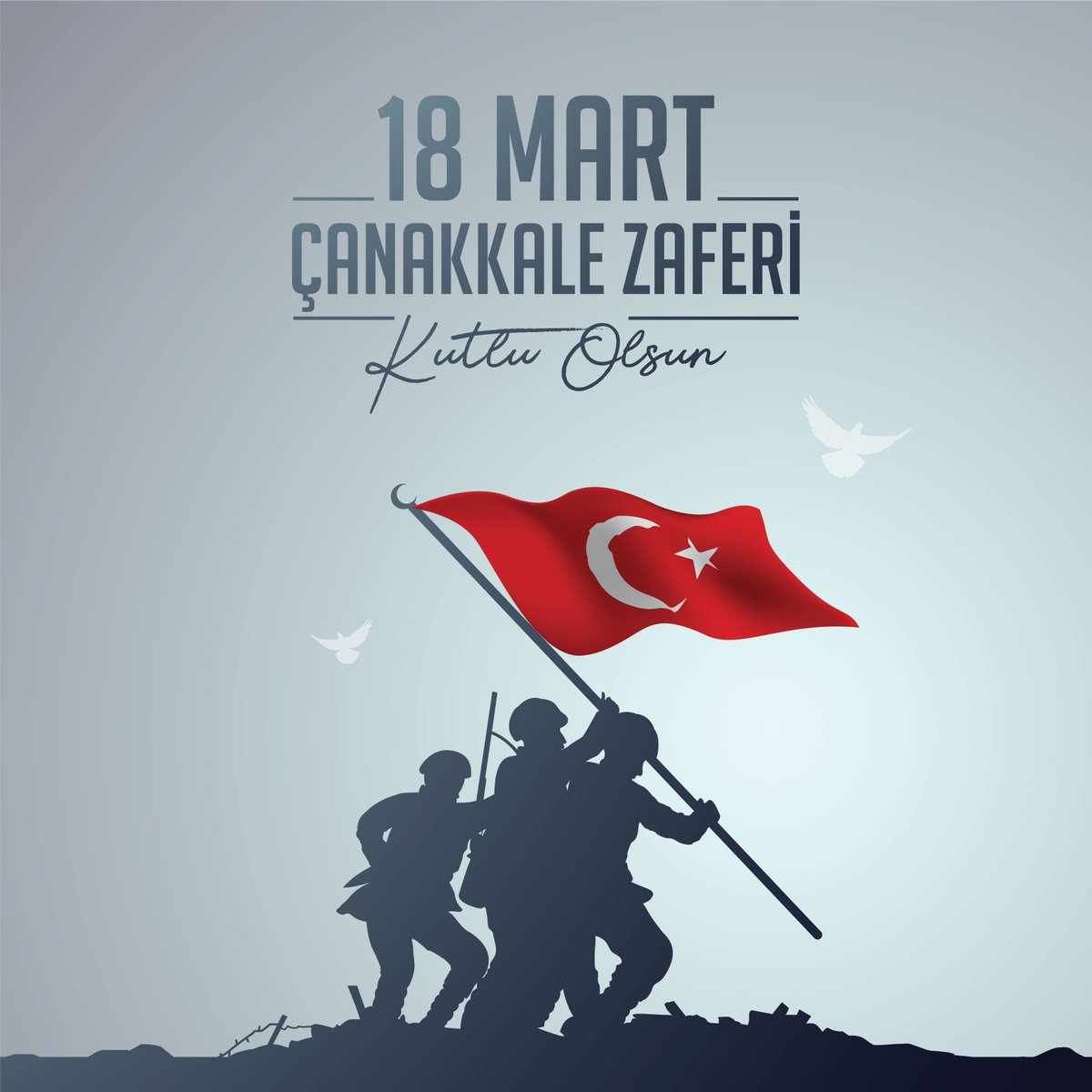 Dur yolcu! Bilmeden gelip bastığın,
Bu toprak, bir devrin battığı yerdir.
Eğil de kulak ver, bu sessiz yığın,
Bir vatan kalbinin attığı yerdir.

#18Mart #ÇanakkaleZaferi