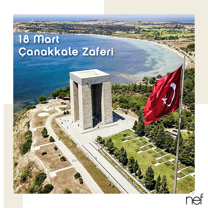 18 Mart Çanakkale Zaferi’nin 104. yılında şehitlerimizi saygı ve rahmetle anıyoruz.