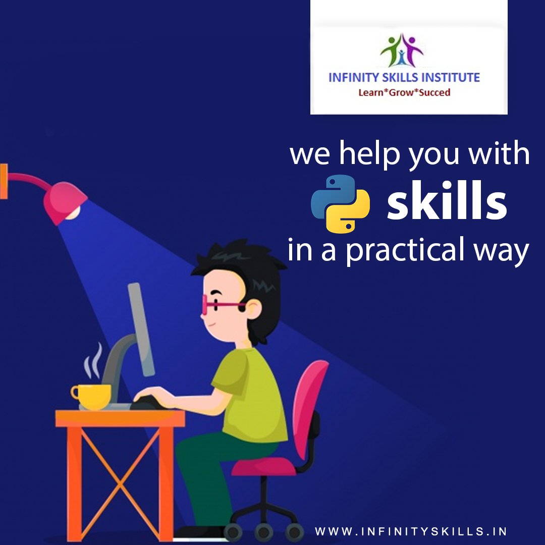 InfinitySkills1's tweet photo. Are you looking for an introductory course into Python programming that can help you progress in IT? At Infinity Skills Institute,we help you with Python skills in a practical way. Come,join us and make a difference to your career.
https://t.co/io7QAAciH1
#InfinitySkillsInstitute https://t.co/p7FxioBvrW