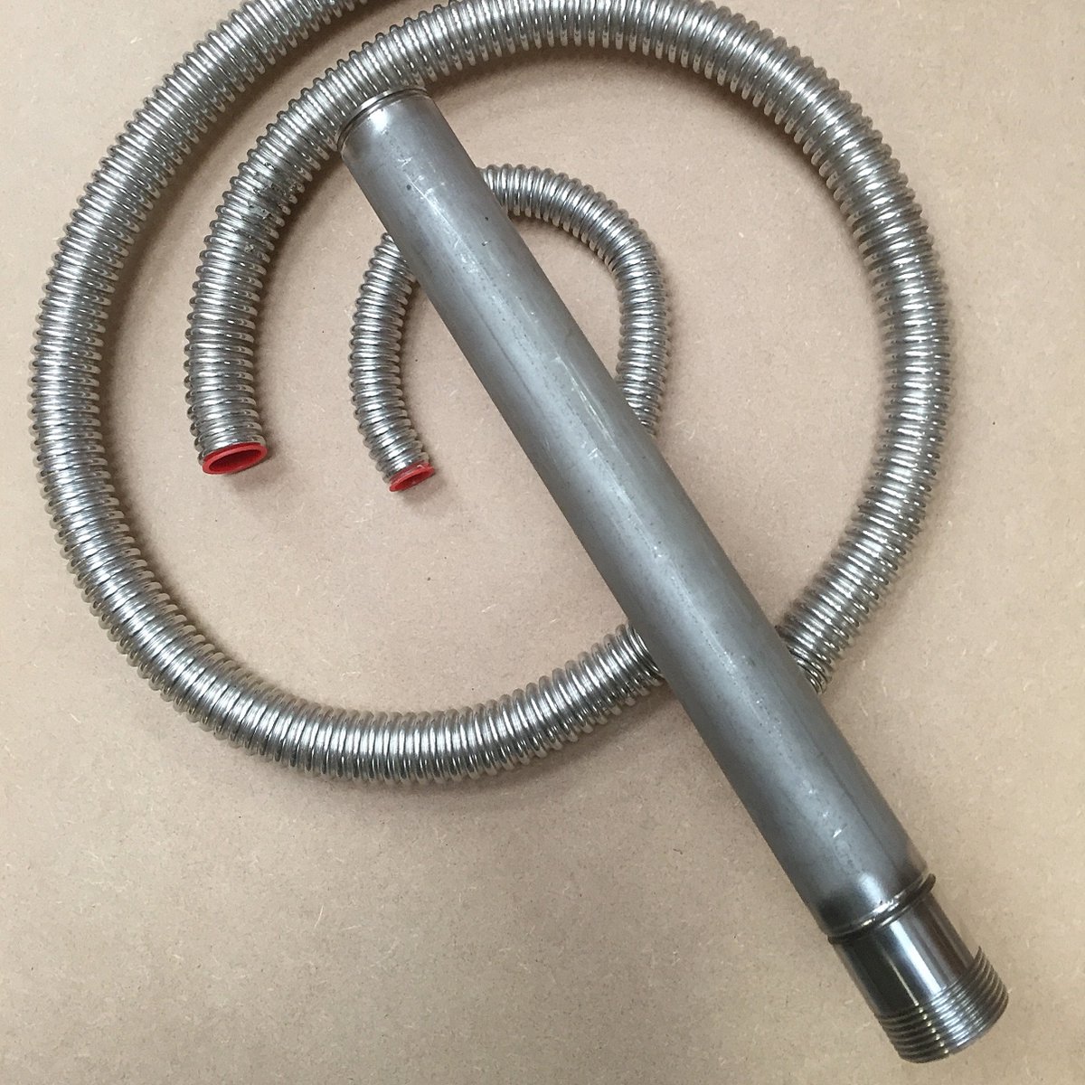 AZFlowtech's tweet image. Our Three Port Output Manifold for Multi Coil Water Cylinders, this saves single external outputs welded to the cylinder wall. Made from lightwieght stainless steel tube using our threaded fittings in standard 1&quot; 1.25&quot; and 1.5&quot; BSP. Other sizes and compression fittings available