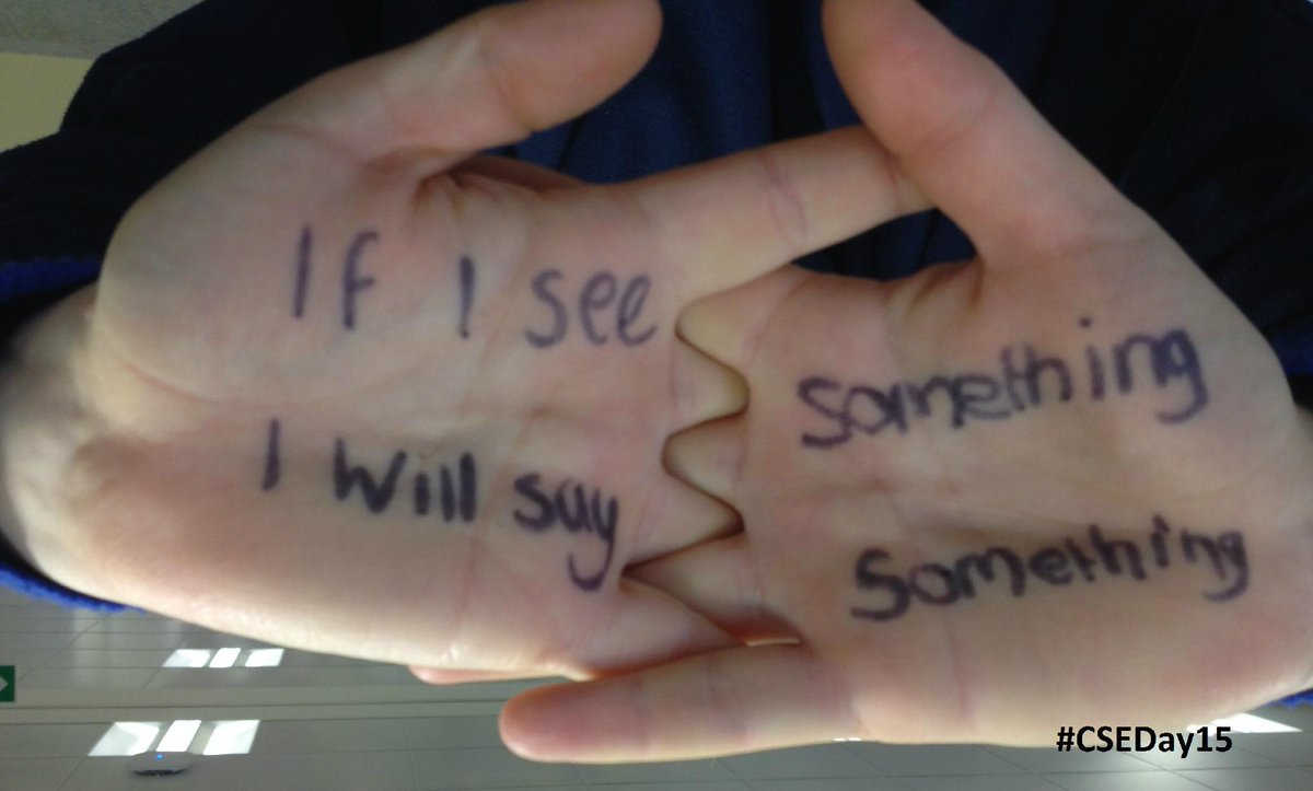 This photo was taken in 2015. It still applies! #helpinghands #CSEday19