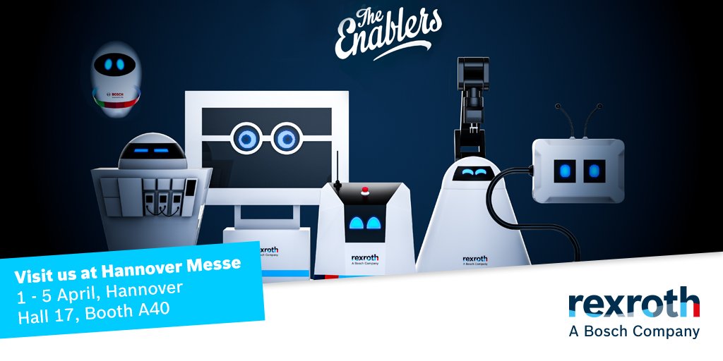 Bosch Rexroth On Twitter Hannover Messe 2019 Starts In 2 Weeks
