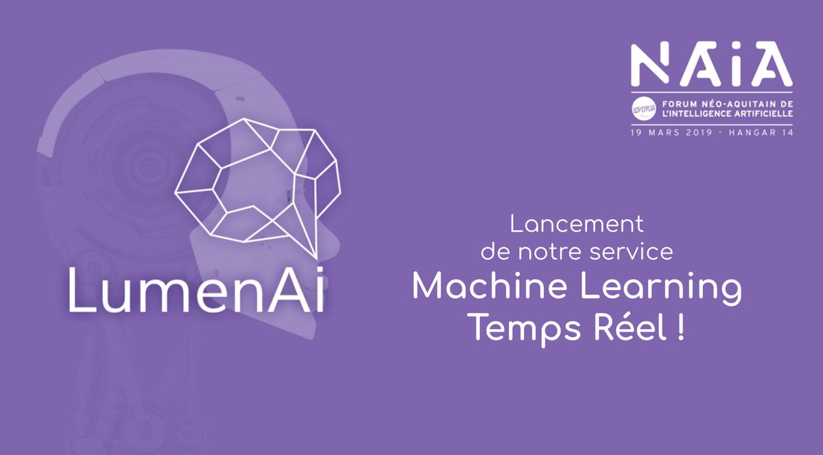 seb_loustau's tweet photo. Demain on lance notre soft de #machinelearning made in @Lumen_AI pour @NAIA_forum_IA pitch + stand à #Bordeaux 🤩 https://t.co/t0il793ERt
