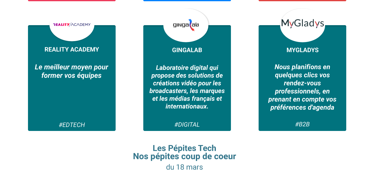Nouvelle semaine, nouvelles Pépites 💪
Découvrez les innovations du jour <a href="/MyGladys_fr/">MyGladys</a> &amp; @gingalab et VOTEZ par ici 👇
lespepitestech.com
