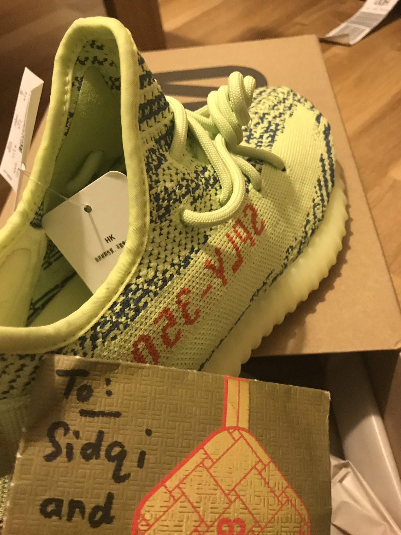 Adidas yeezy semi frozen yellow 2019 discount
