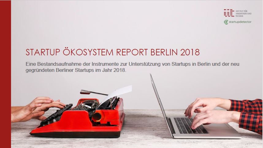 In Berlin gibt es:
  16 #Gründerzentren
  11 #Inkubatoren
  18 #Aktzeleratoren
  102 #Cowokingspaces
   
Hier gibt es den #Startup #Ökosystem #Report #Berlin zum kostenlosen Download mit der kompletten Liste aller #Unterstützungsinstrumenten in Berlin: iit-berlin.de/de/aktuelles/s…