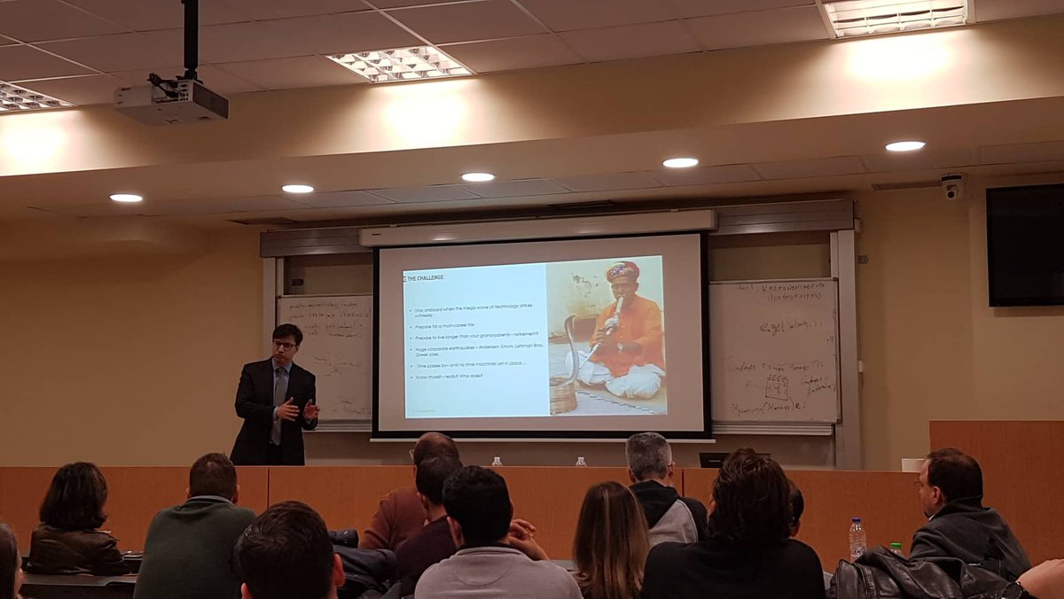 ForvisMazarsGR's tweet photo. Ο Στέλιος Βογιατζής, Director Business Consulting στη Mazars, μίλησε στο μεταπτυχιακό τμήμα Πληροφορικής &amp; Τηλεματικής του Χαροκοπείου Πανεπιστημίου για τις προκλήσεις της σύγχρονης αγοράς εργασίας στον τομέα της τεχνολογίας. #Mazars #consulting https://t.co/nbkWSn6GI6