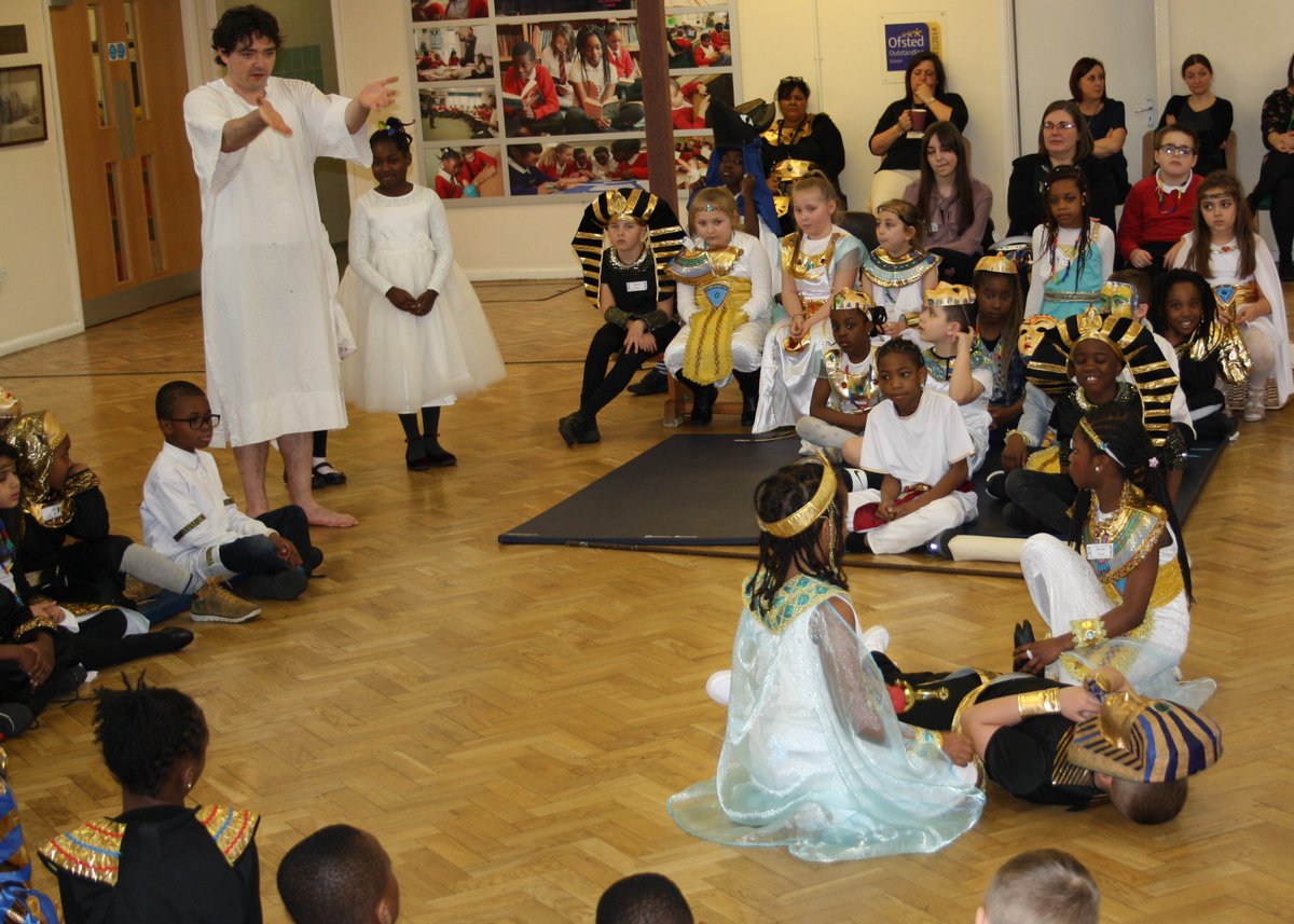 Enormous thanks to <a href="/LondonRainbow/">Rainbow Theatre London</a> for your excellent show at our school last week about the Egyptians.