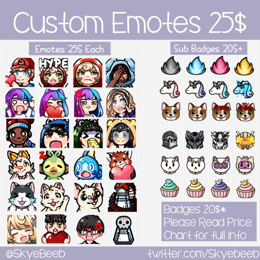 Twitch Emote Chart