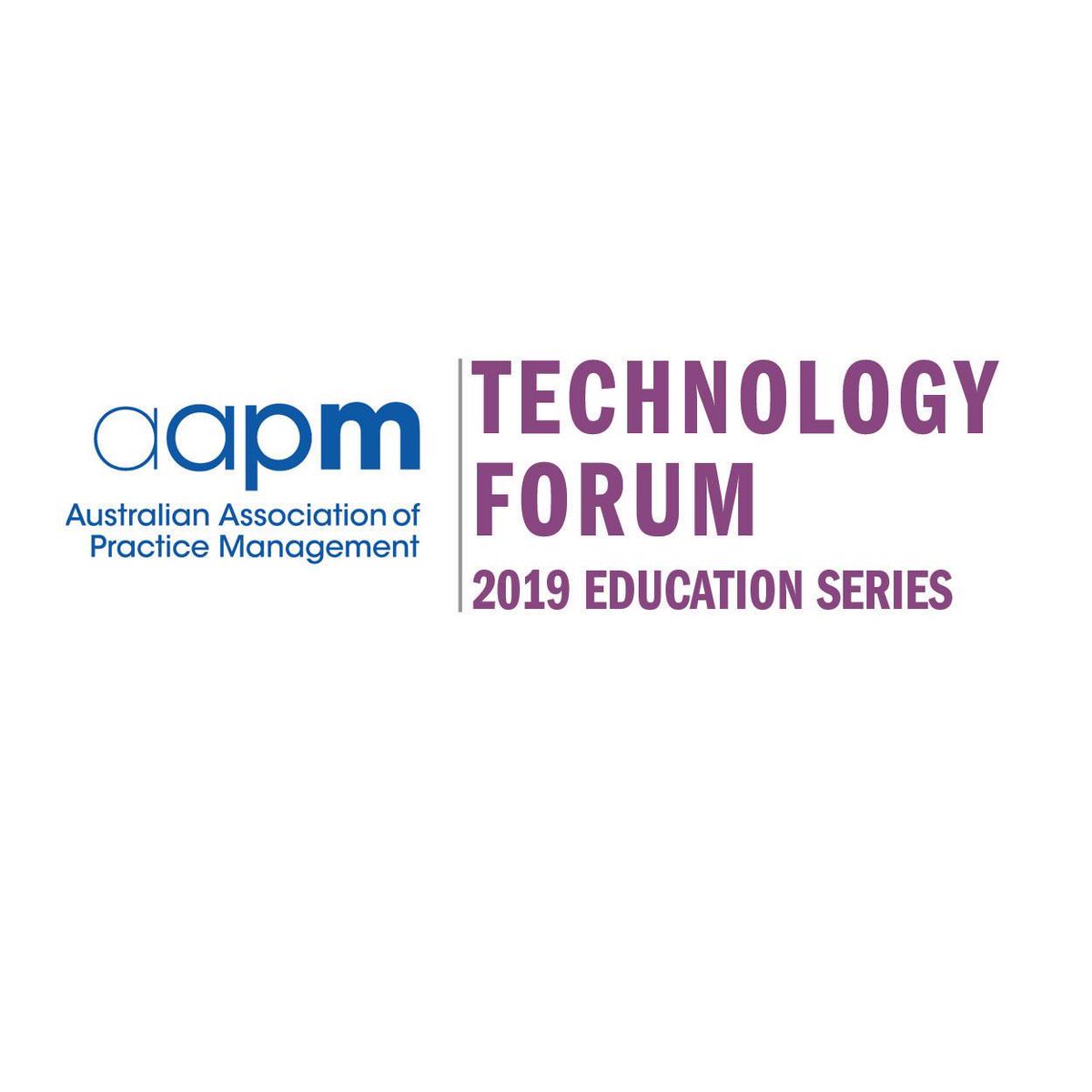 The AAPM Technology Forum is coming to Brisbane this Thursday. Have you registered? Seats still available. Book now aapm.org.au