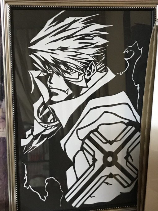 過去に作った切り絵 