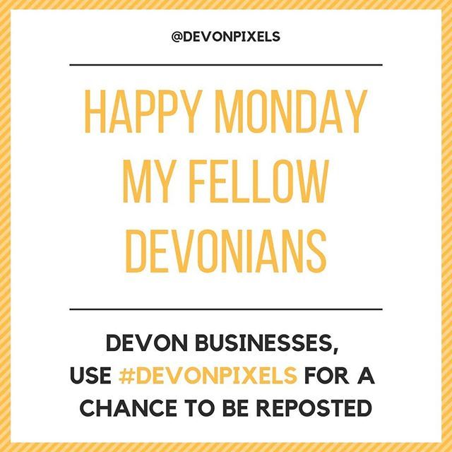 DevonPixels's tweet image. Happy Monday my fellow Devonians! 
Please remember to use #DevonPixels for an opportunity to be shared on the DP social networks 😁

#keepingdevonconnected #devonbusiness #devon #happymonday #goodkarma
