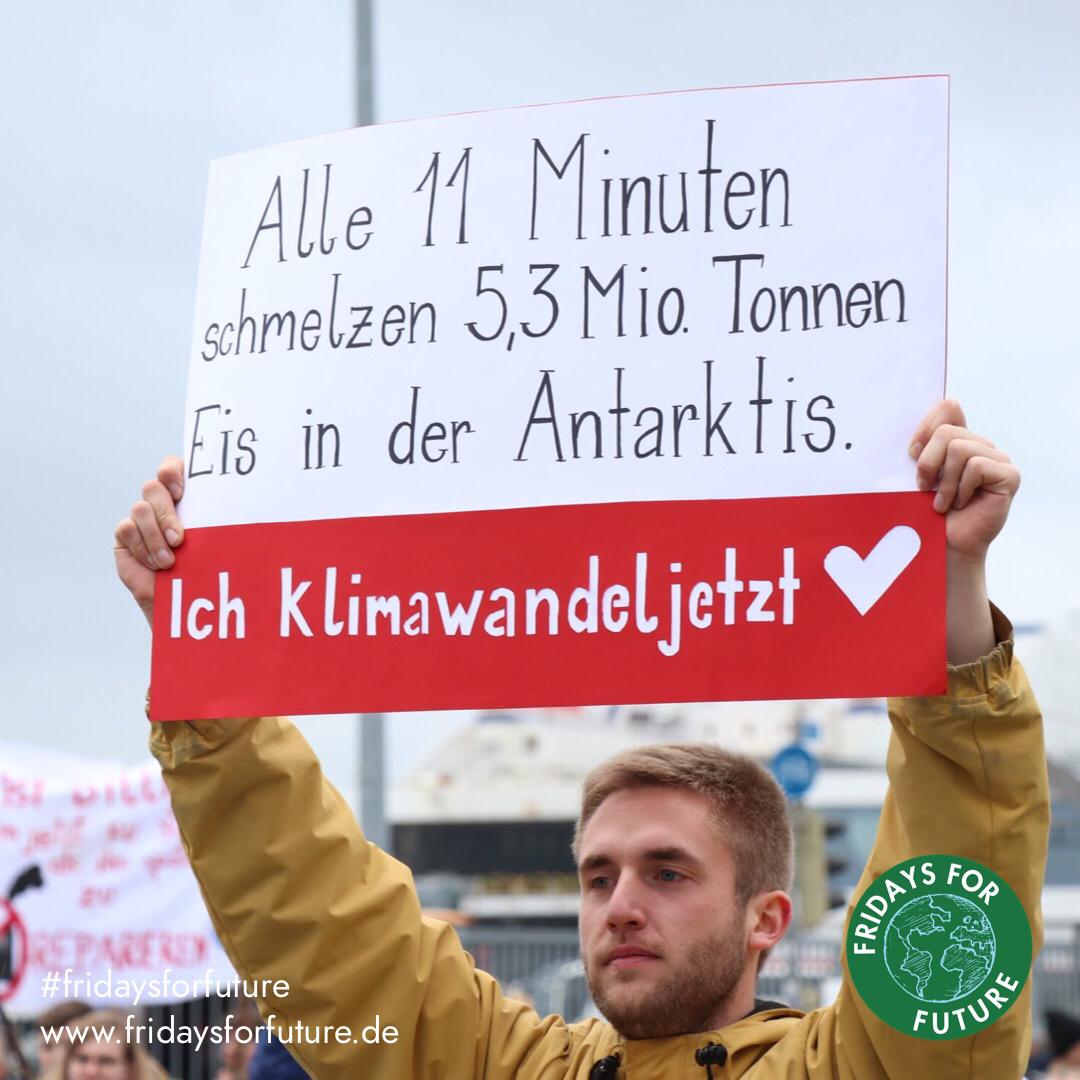 Hier ein Eindruck vom letzten #FridaysForFuture aus @fff_kiel.