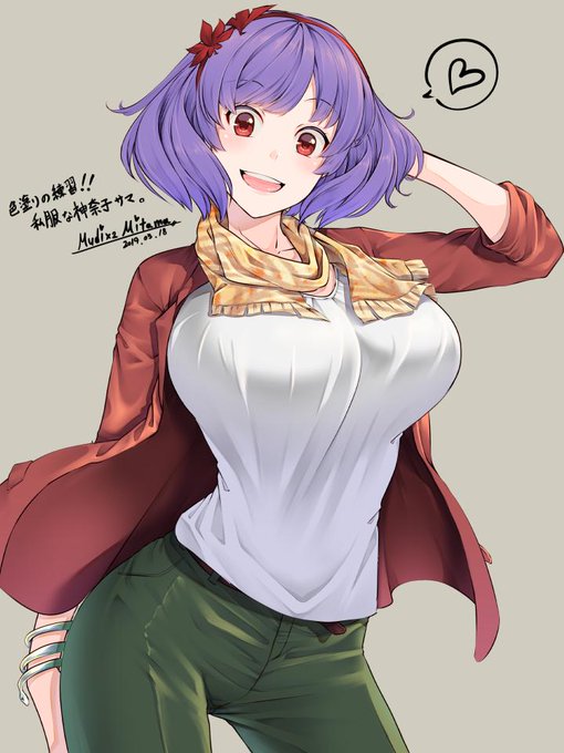 八坂神奈子のtwitterイラスト作品 八坂神奈子のtwitterイラスト作品
