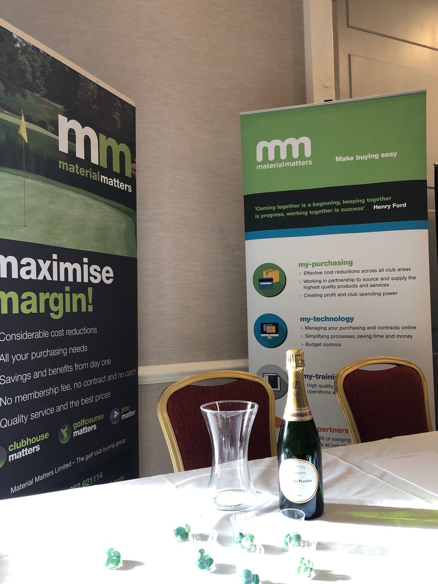 Material Matters (@matmatnews) on Twitter photo Material Matters ready to greet you <a href="/GolfBIC/">Golf BIC - March</a> Make your money go further #clubtogether Material Matters ready to greet you <a href="/GolfBIC/">Golf BIC - March</a> Make your money go further #clubtogether
