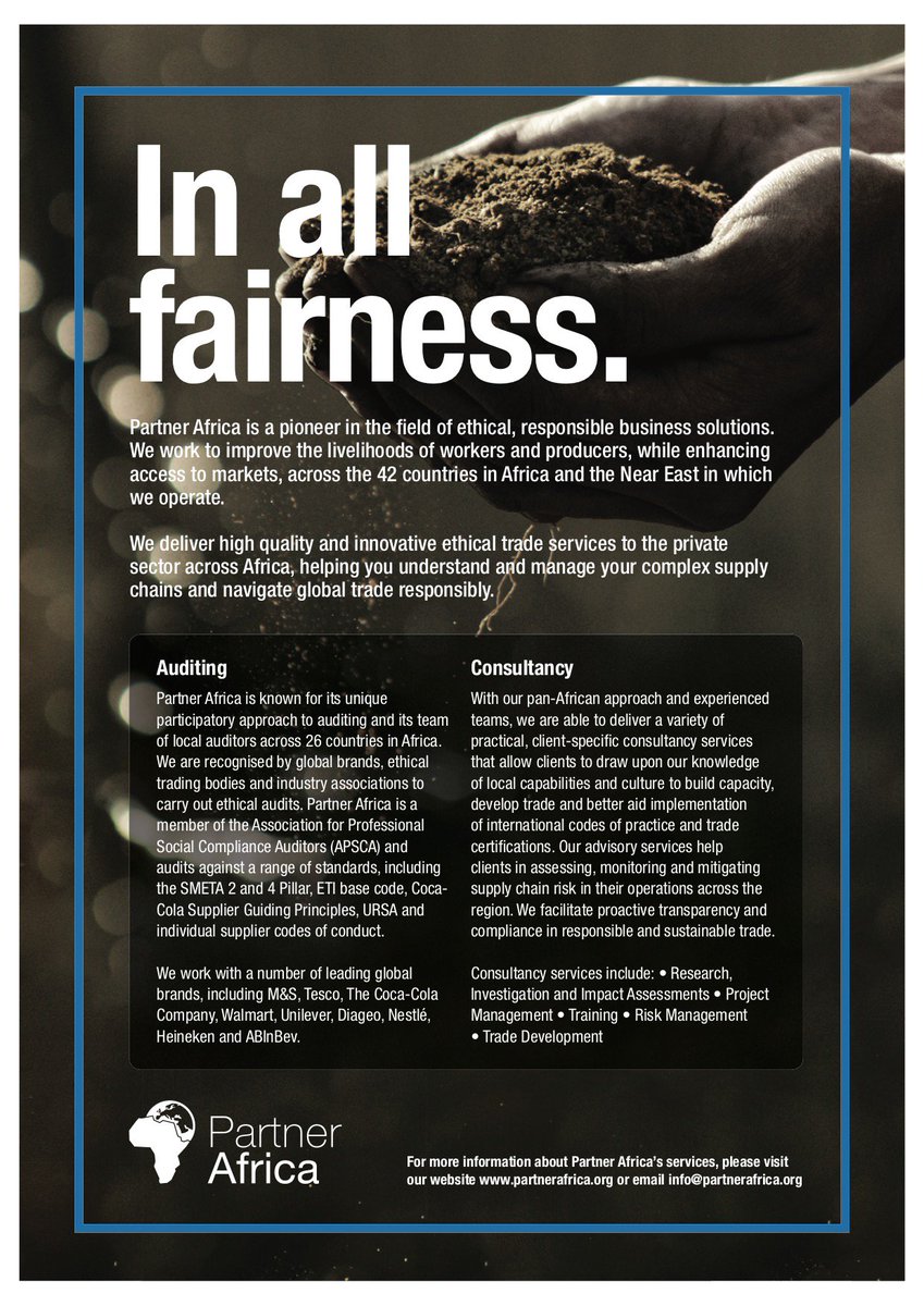 One week to go until #Sedex19! Please stop by our booth to learn more about our auditing and consulting services, and how we can help you raise the bar in #responsiblesourcing