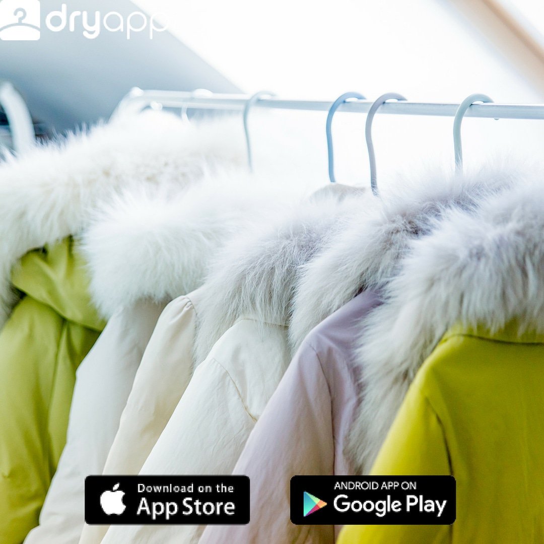 Ķışlıkları biz hallederiz, siz baharın tadını çıkartın ☀️ #dryappcomtr #istanbul #kapidankapiyaservis #kurutemizleme #ütüleme #lostra #halitemizligi