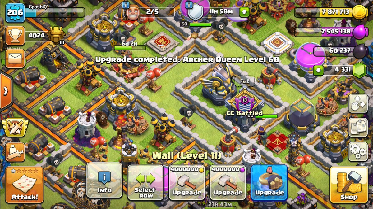 Finally! #maxedQueen #lvl60