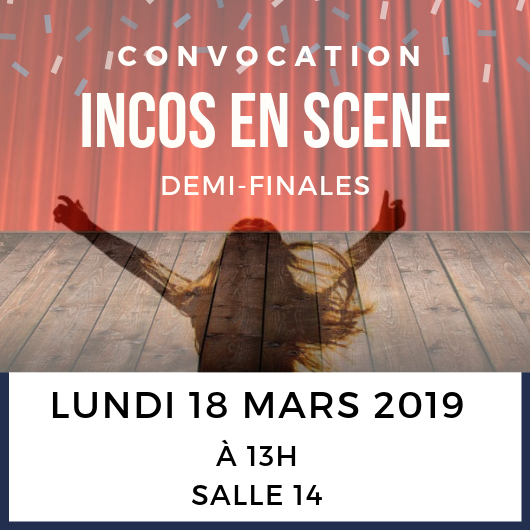 Les Incos en scène, concours de lecture à voix haute🗣️:aujourd'hui, c'est la demi-finale pour la classe de 6e2🏅! 9 élèves sélectionnés se produisent devant un jury de 4 professeurs😀. 2 élèves seront finalistes👍! Bon courage à eux📚
#lesincos #Incosenscene