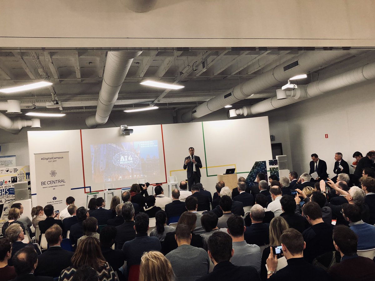 Kick-off of the #AI4Belgium initiative. “Set up a new learning deal”