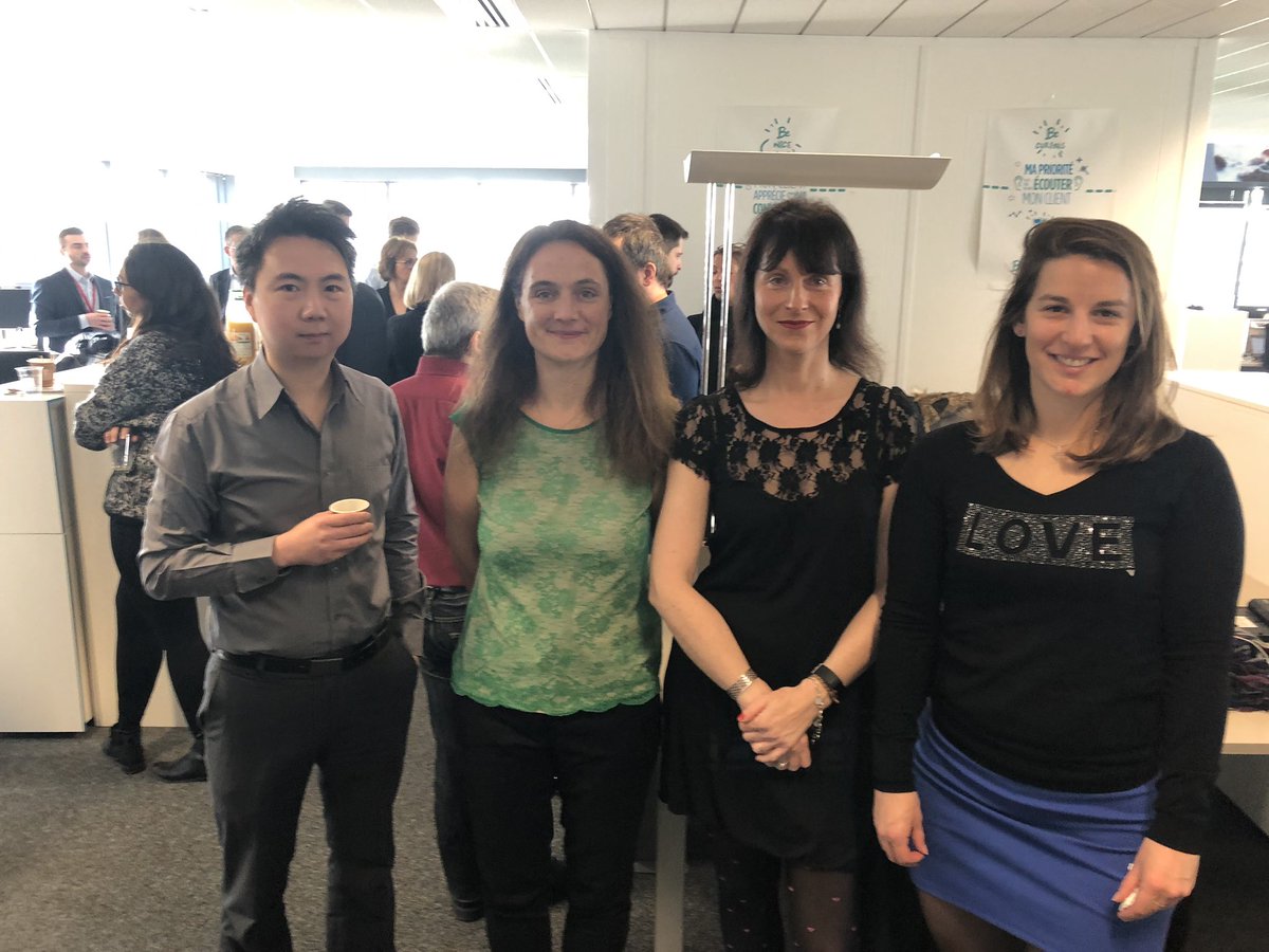 Ezdan1toff's tweet photo. Nouveaux arrivés @team_gfc :
Marielle, Isabelle, Marion et Quentin.
Bienvenue ! https://t.co/qFGvjjaOsk