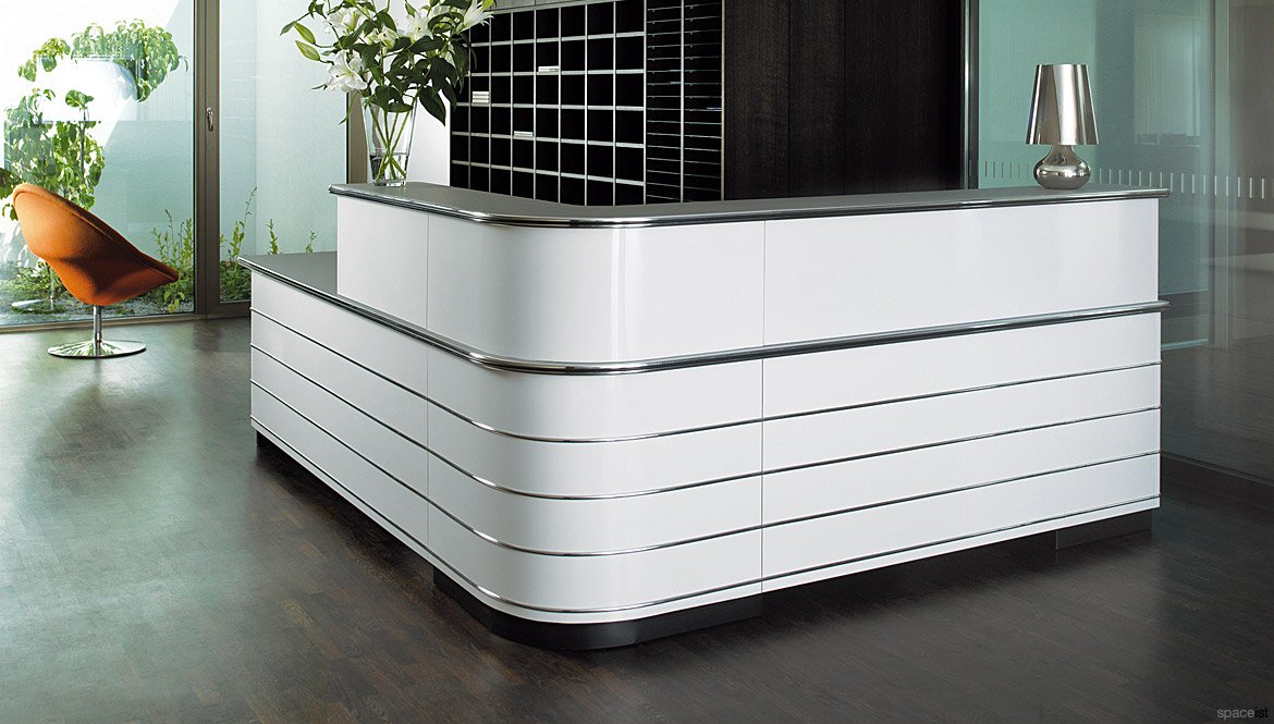 NEW Product | Retro Reception Desk in White | bit.ly/2THZqfa